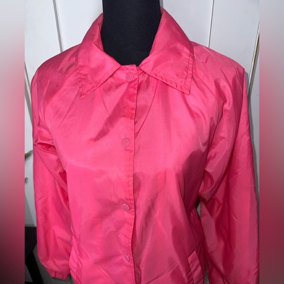 VINTAGE Women's Pink Bomber Jacket - Picture 3 of 9